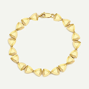 14 Ayar Altın Mor Baget Taşlı Set