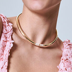 Vega 14 Ayar Altın Taşlı Set