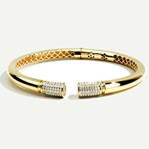 Vega 14 Ayar Altın Taşlı Set