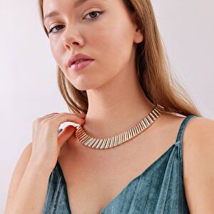 14 Ayar Taşlı  Altın Set