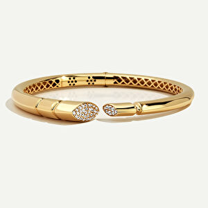 14 Ayar Altın Taş Detaylı Takım Set