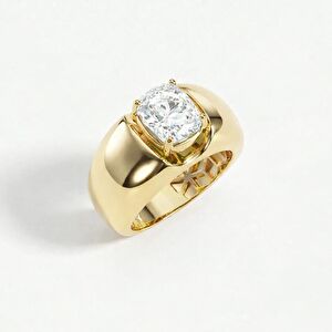 14 Ayar Altın Taşlı Yüzük