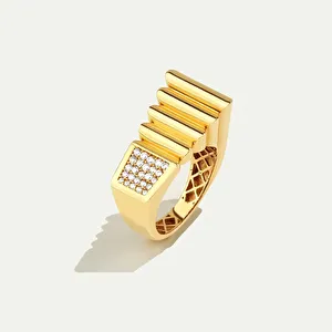 Maya 14 Ayar Altın Özel Tasarım Yüzük