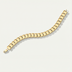 Eta Dikdörtgen Formlu 14 Ayar Altın Set