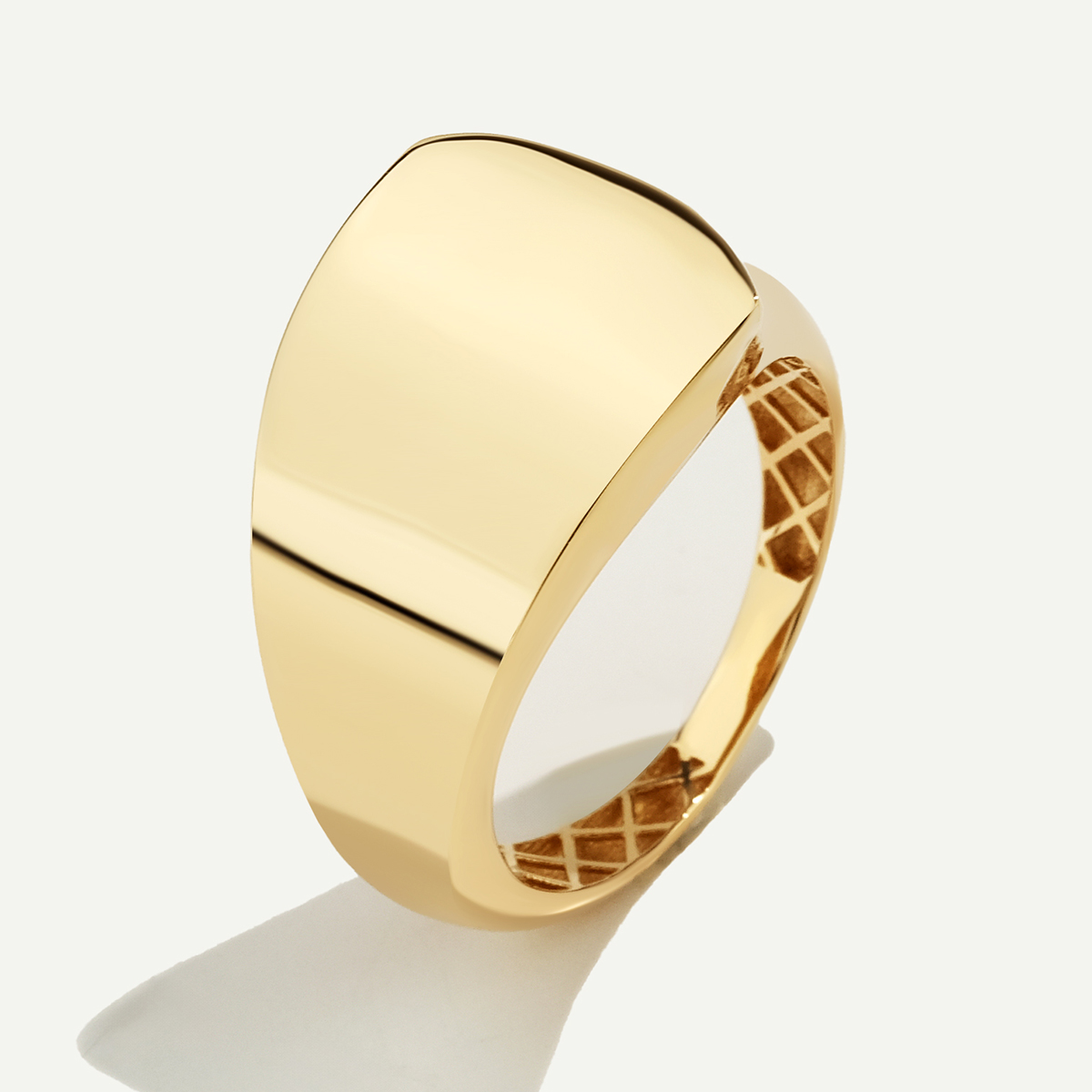 14 Ayar Altın Minimal Yüzük