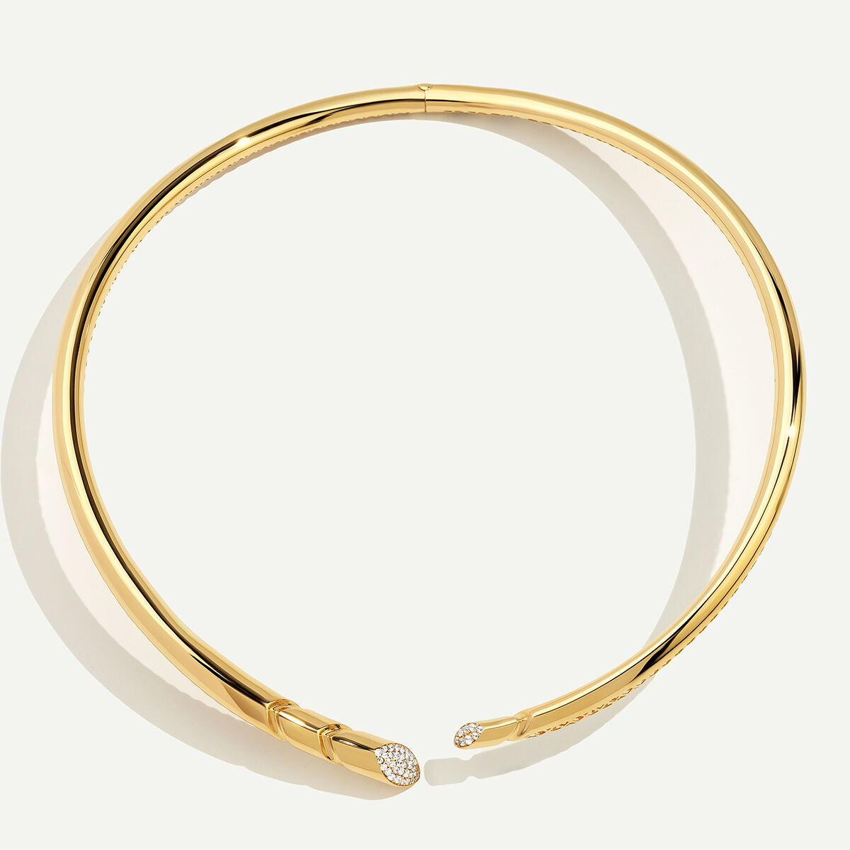 Vega 14 Ayar Altın Taşlı Choker Kolye