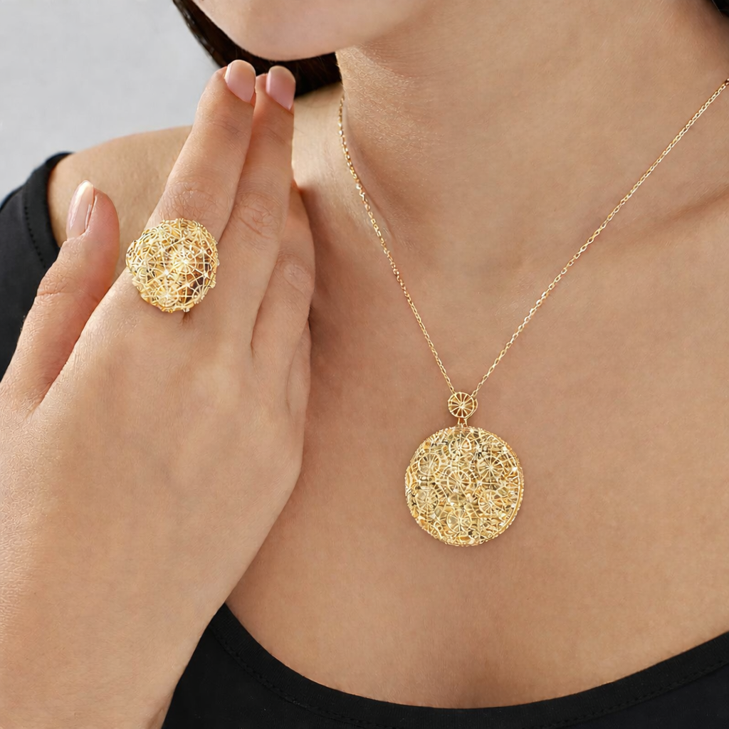 14 Ayar Altın Kolye Ucu