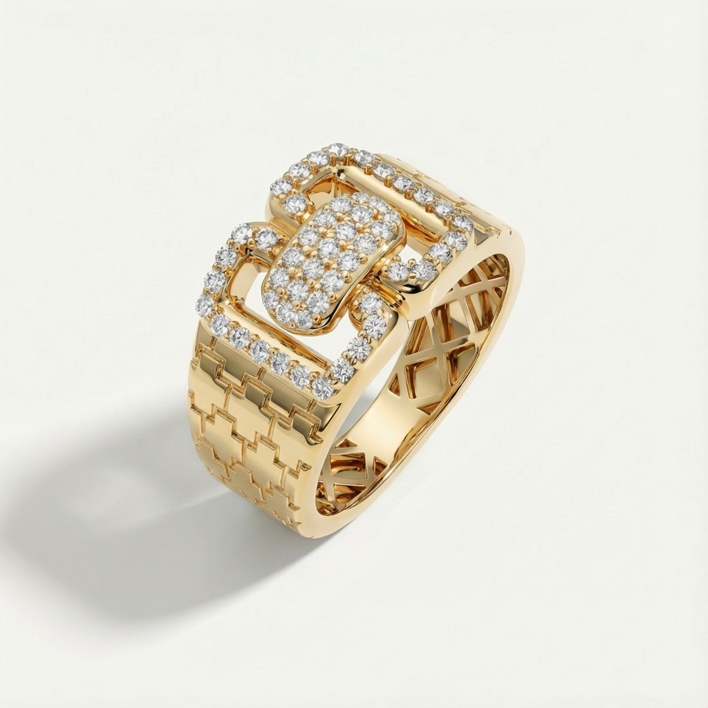 14 Ayar Altın Taşlı Set