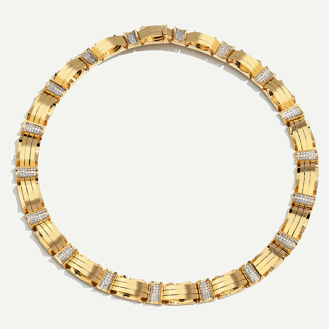 14 Ayar Altın Taşlı Set