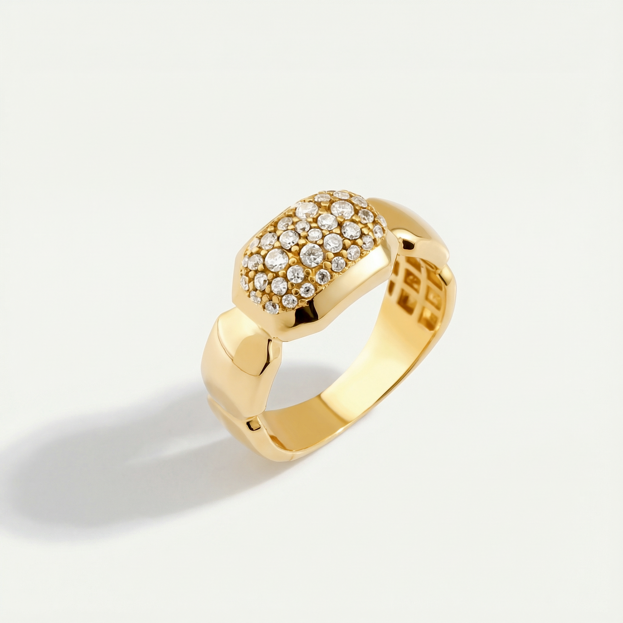 Eta 14 Ayar Altın Taşlı Set