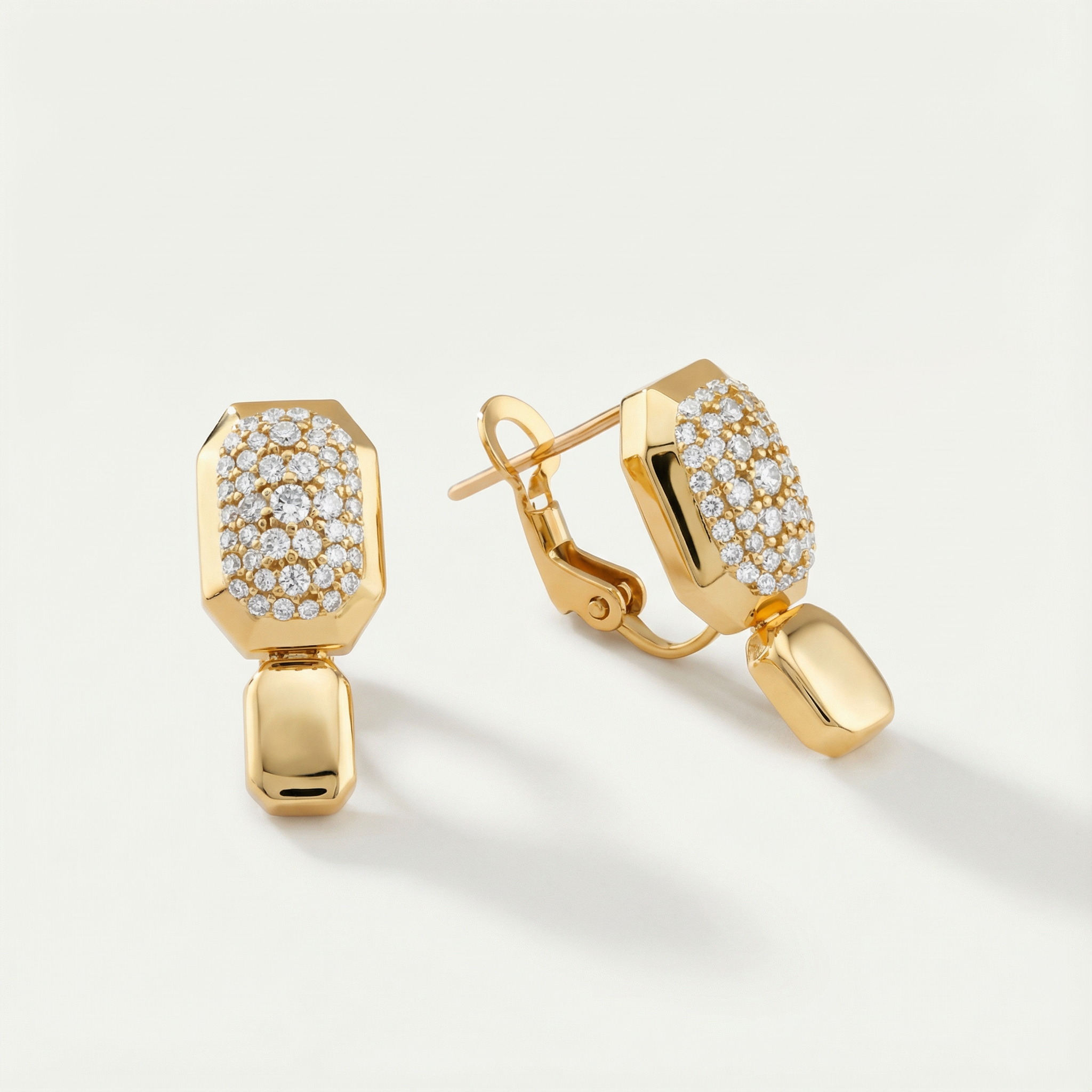 Eta 14 Ayar Altın Taşlı Set