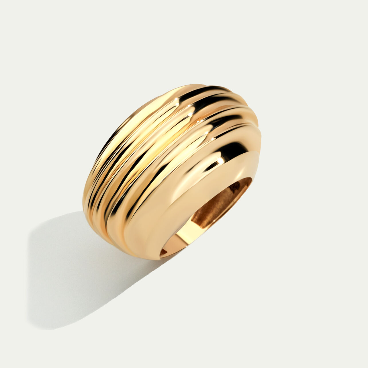 Maya 14 Ayar Altın Yüzük