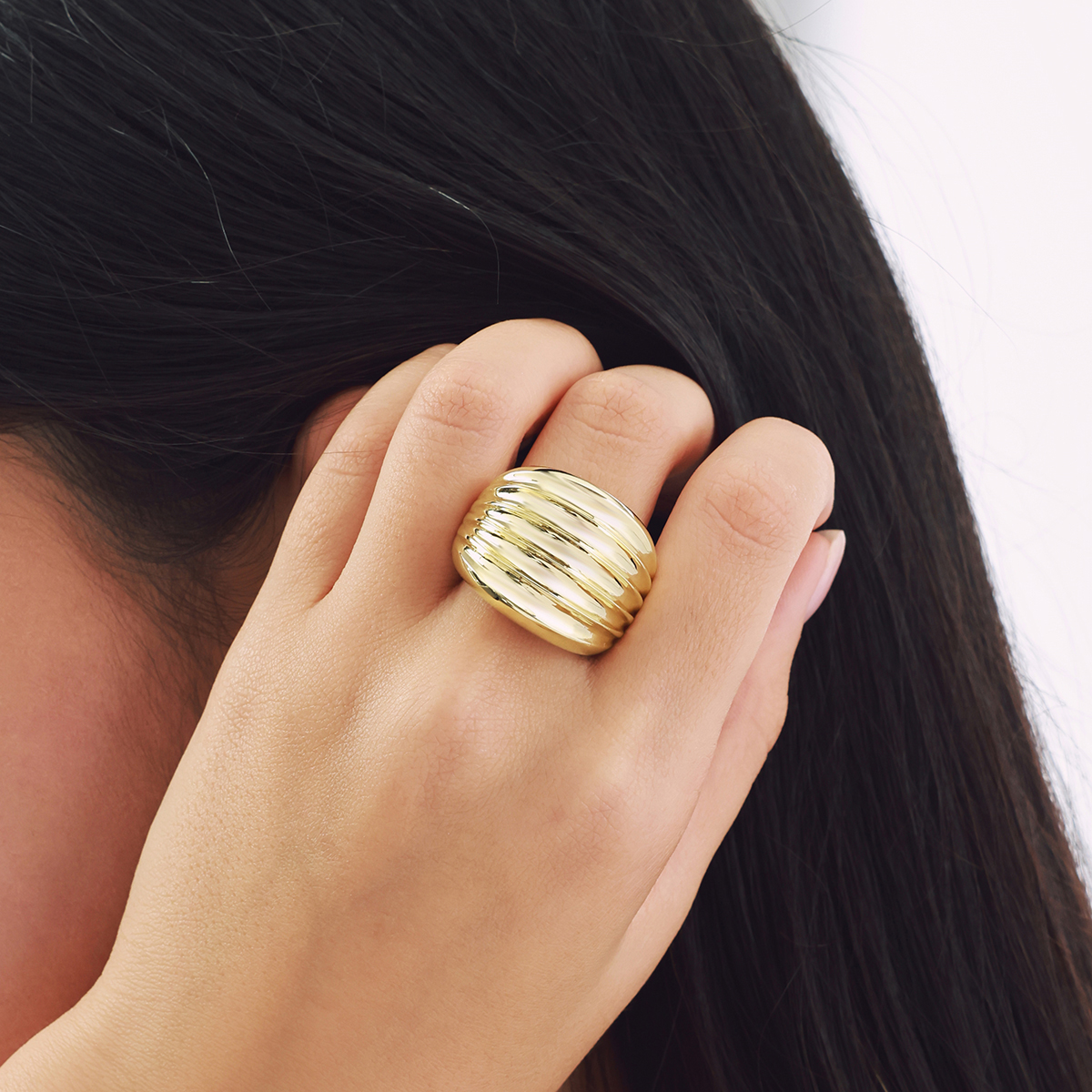 Maya 14 Ayar Altın Yüzük