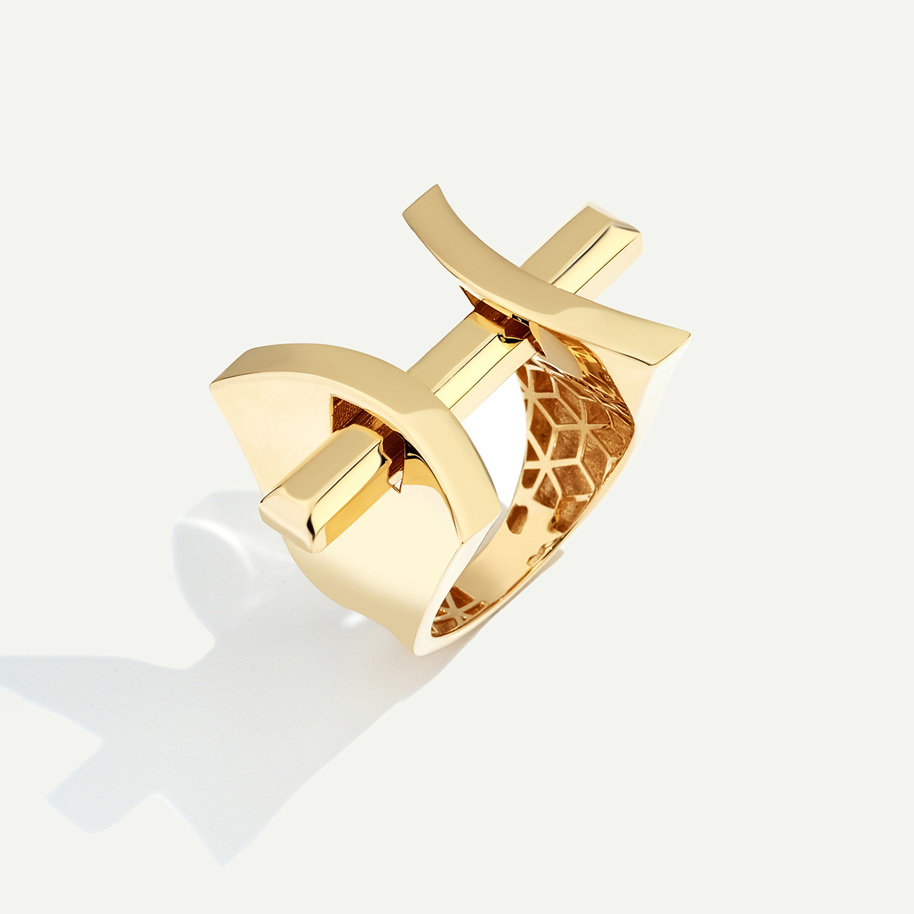 Baget 14 Ayar Altın Yüzük